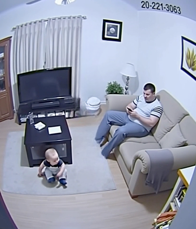 My husband had no idea there was a camera in the room — and what I saw left me completely shocked.