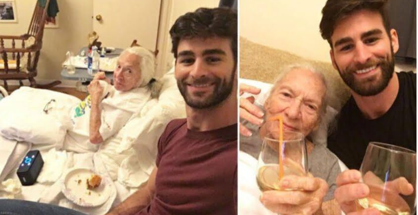 California Guy Gives His Sick Neighbor Loving Care And Support In Her Last Days.