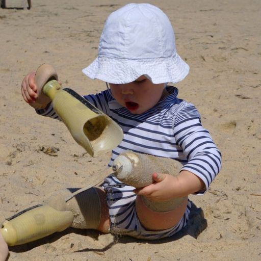 st.My Son Suddenly Took Off His Prosthetic—And What He Did Next Left The Beach Stunned