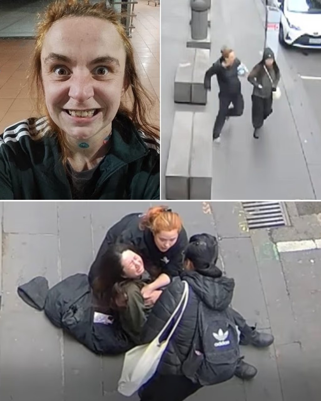 A shocking scene straight out of a nightmare was caught on video—a young female sushi chef, on her way to work, suddenly attacked and stabbed by a homeless woman in broad daylight. The ordinary walk to her job turned into a moment of pure terror as the attacker lunged without warning, leaving bystanders frozen in disbelief. The chilling footage captures the chaos and horror of the assault, a routine morning instantly transformed into a fight for survival.