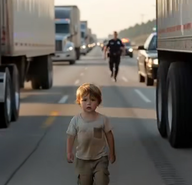 I was finding a three-year-old boy wandering alone on the shoulder of the highway. I pulled over, thinking he was just a lost child.