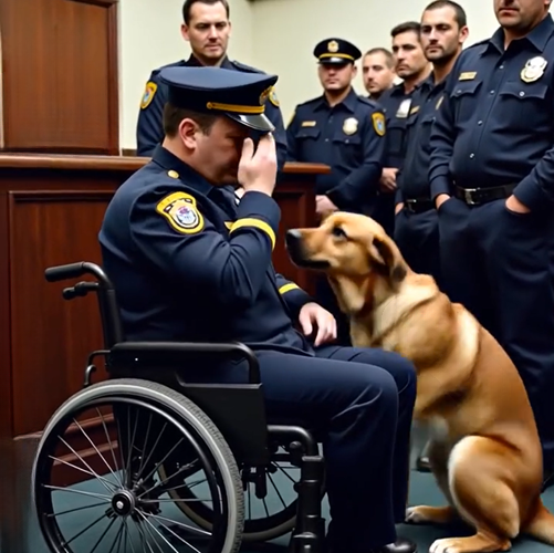 A Soldier’s Final Farewell: The Profound Bond Between Veterans and Service Dogs