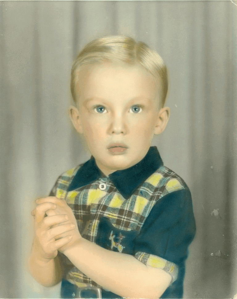 Lovely Childhood Photo of Donald Trump Reveals Gentle Beginnings
