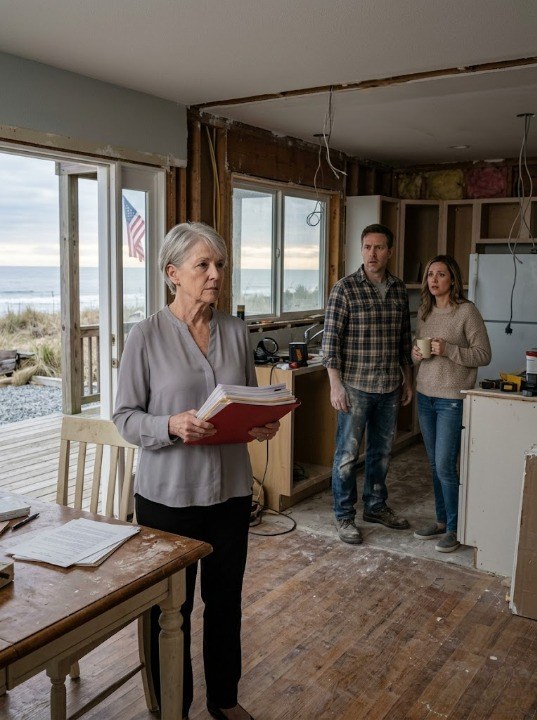 I Drove Four Hours to Relax at My Beach House—Only to Find My Son Remodeling It and Claiming It as “Family Property”