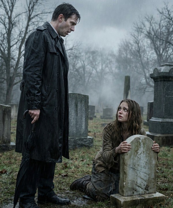 For Five Years, He Visited His Son’s Grave Every Week—Until One Morning, He Found a Stranger Clinging to It with His Late Wife’s Eyes