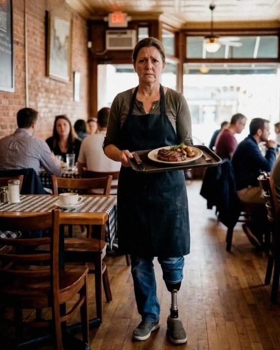 A Woman Left Me a $0 Tip Because of My Prosthetic Leg—Minutes Later, My Manager Taught Her a Lesson She’ll Never Forget