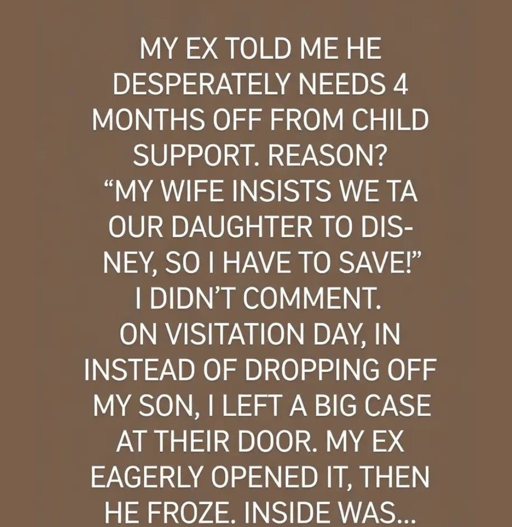 When My Ex Chose a Vacation Over Child Support — I Showed Him the Reality