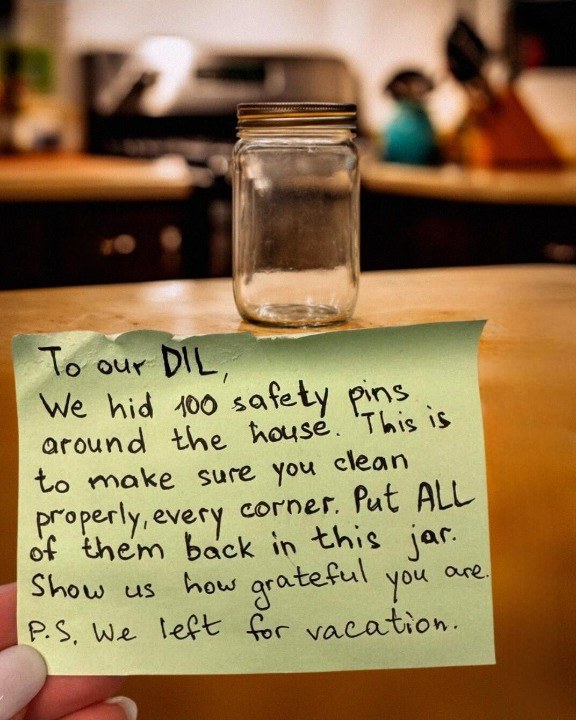 While My In-Laws Were Away, I Discovered a Note from My Mother-in-Law Ordering Me to Clean the Whole House — and She Ended Up Learning a Hard Lesson