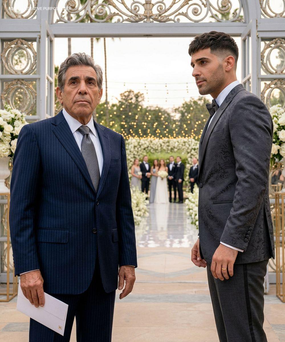 When I arrived at my son’s wedding, he came out to greet me and said, “Dad, I didn’t invite you. Families come here, but you’re not part of ours anymore. Go away.” I smiled and calmly replied, “Okay, son… but don’t forget to check your phone.” I left. When he checked his phone…