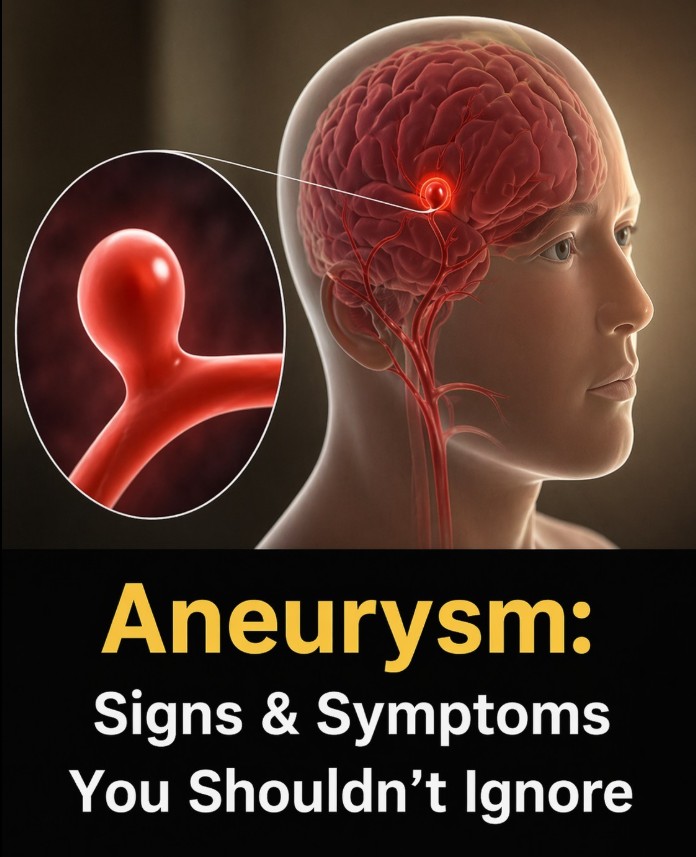 Aneurysm: Signs You Shouldn’t Ignore…