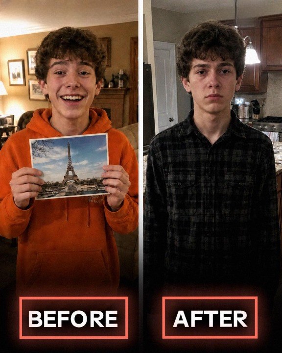 My Son Returned from a Five-Day Trip to Paris Acting Like a Stranger — Then the School Principal Called with News I Wasn’t Ready to Hear