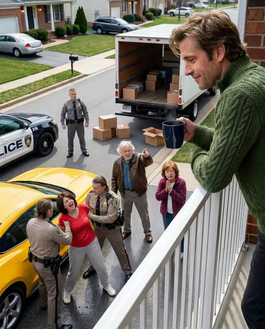 My parents sold their paid-off house to rescue my sister, then showed up at my lake house with a moving truck. “We’re your parents. We don’t need permission to live here,” Dad demanded. But when I found a note slid under my front door, I realized this was much worse than a family emergency.